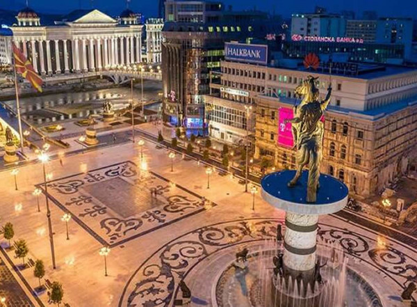 Skopje Old and New Private Half-Day Walking Tour